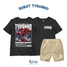 SETELAN PENDEK SERIES SPORT CARS SOFT ROBOT TYRANNO