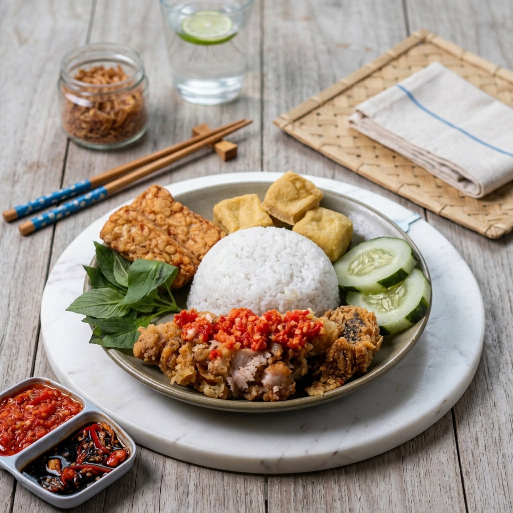 Nasi Ayam Geprek_0