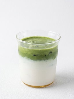 Iced Salted Honey Matcha