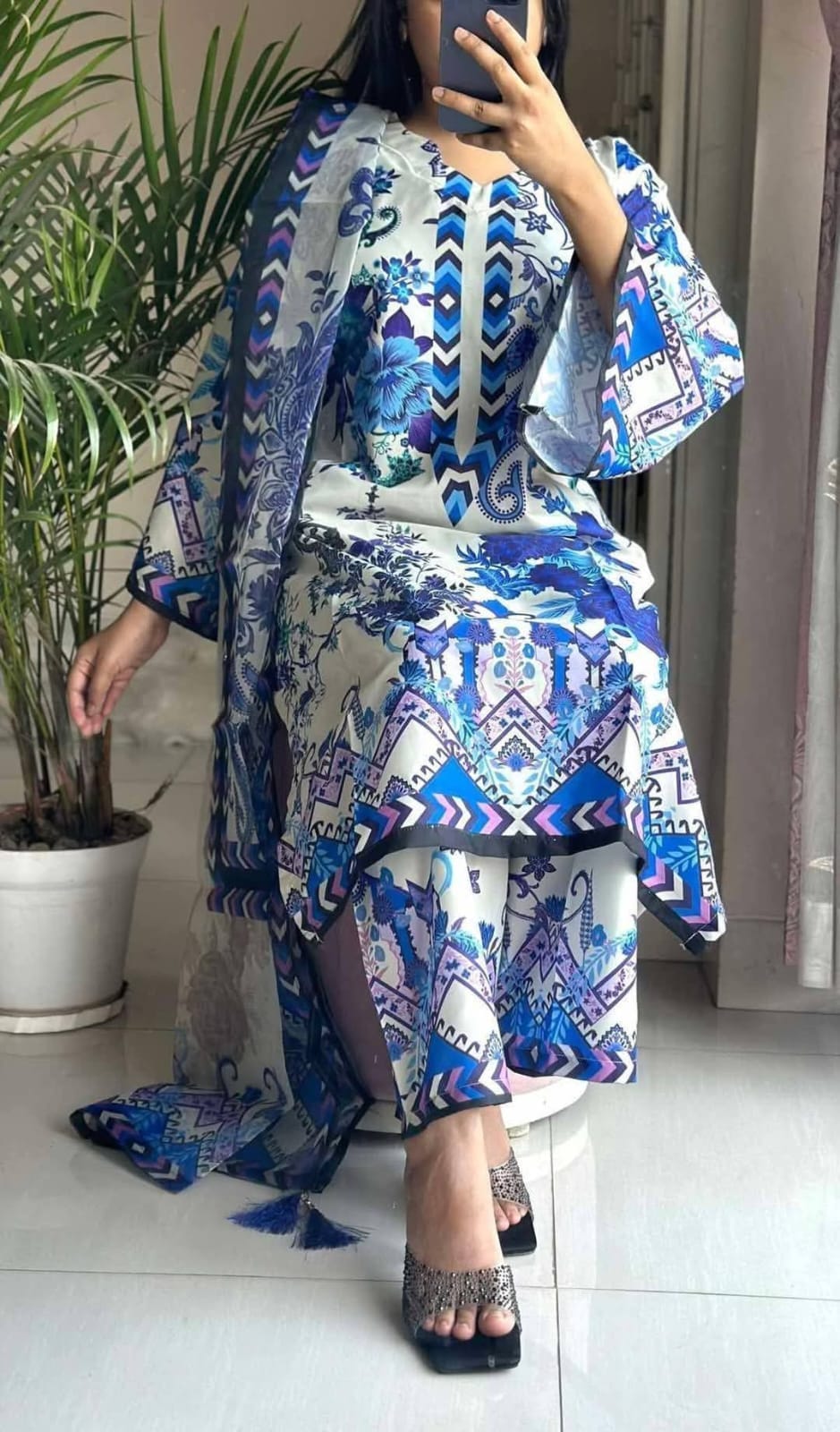 Skin Print Three Piece_0