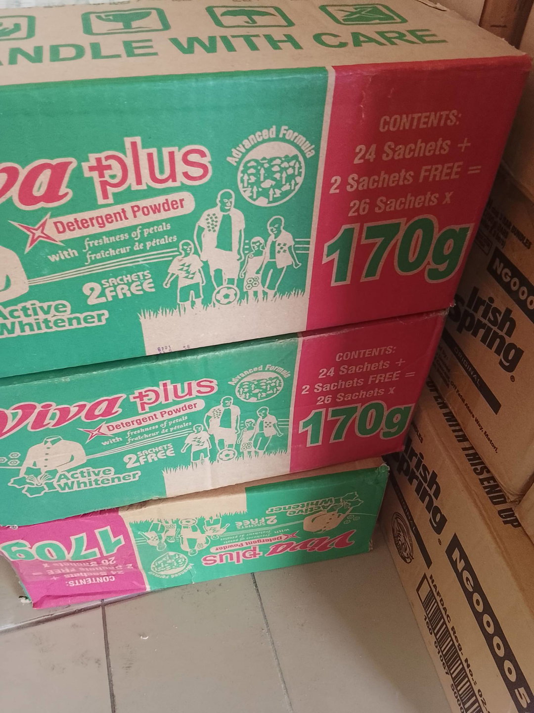 Viva detergent 170g x 26 pcs
