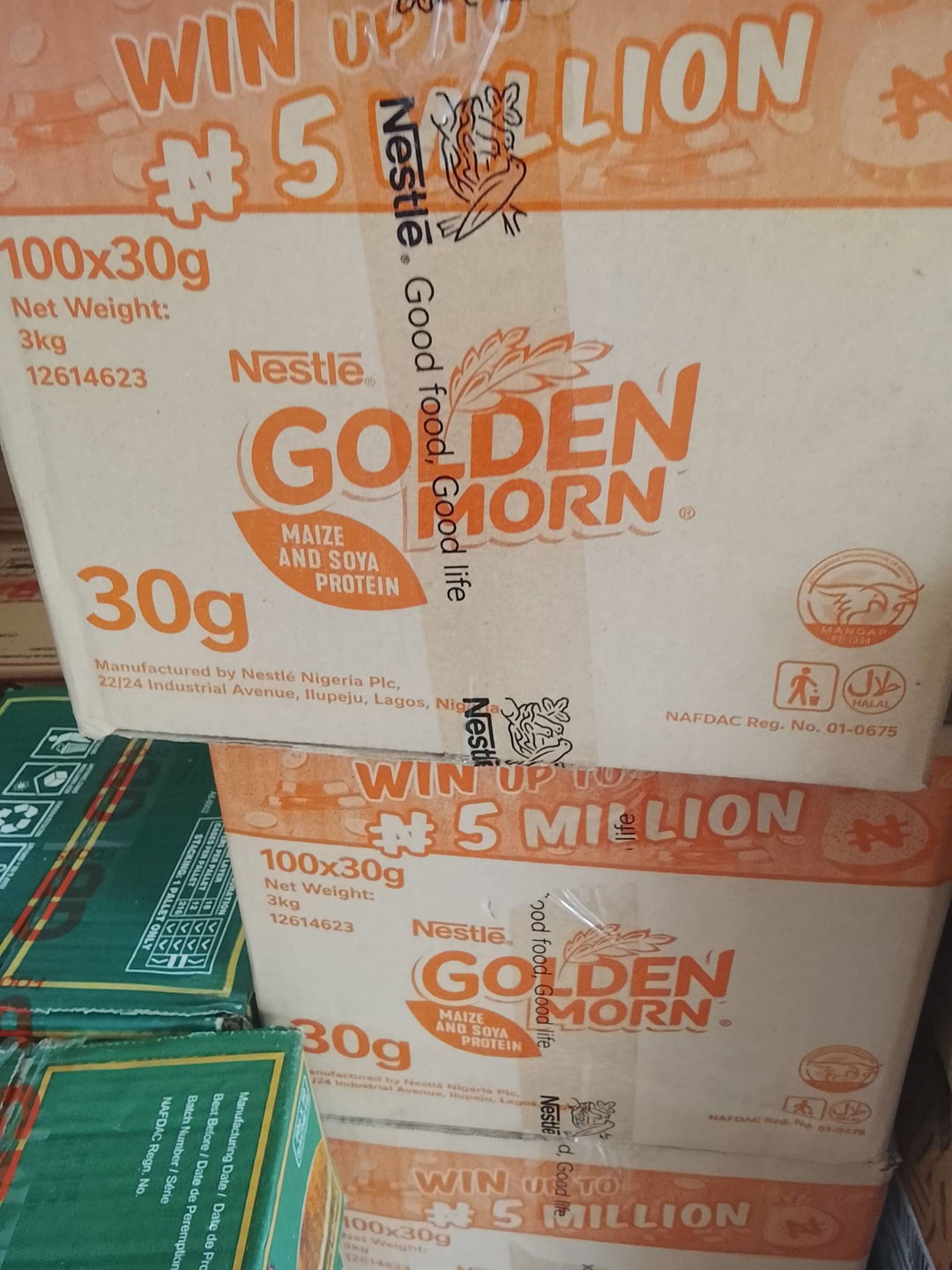Golden Morn 30g x100pcs