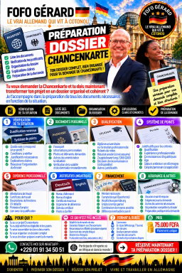 Préparation Dossier Chancenkarte