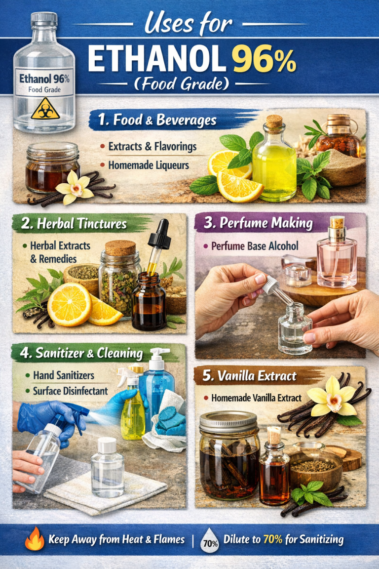 Ethanol Alcohol - Food Grade 96%