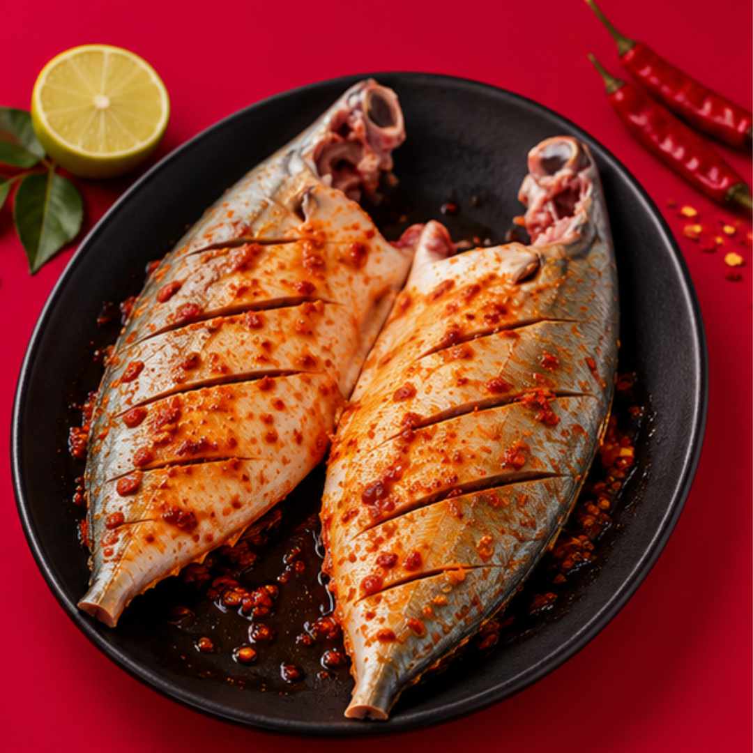 Ayilai / Indian Mackerel (Marinated)_0