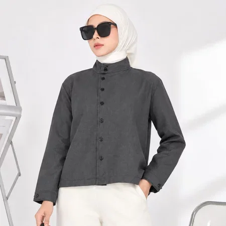 NERISSA High Collar Shirt