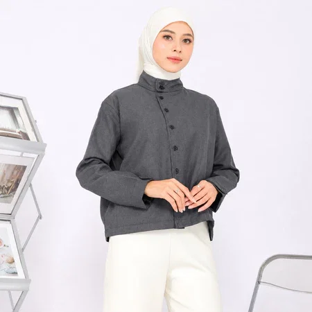 NERISSA High Collar Shirt_1