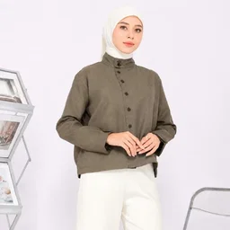 NERISSA High Collar Shirt