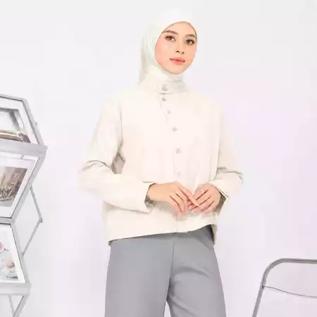 NERISSA High Collar Shirt_3