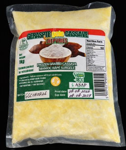 Geraspte zoete cassave 