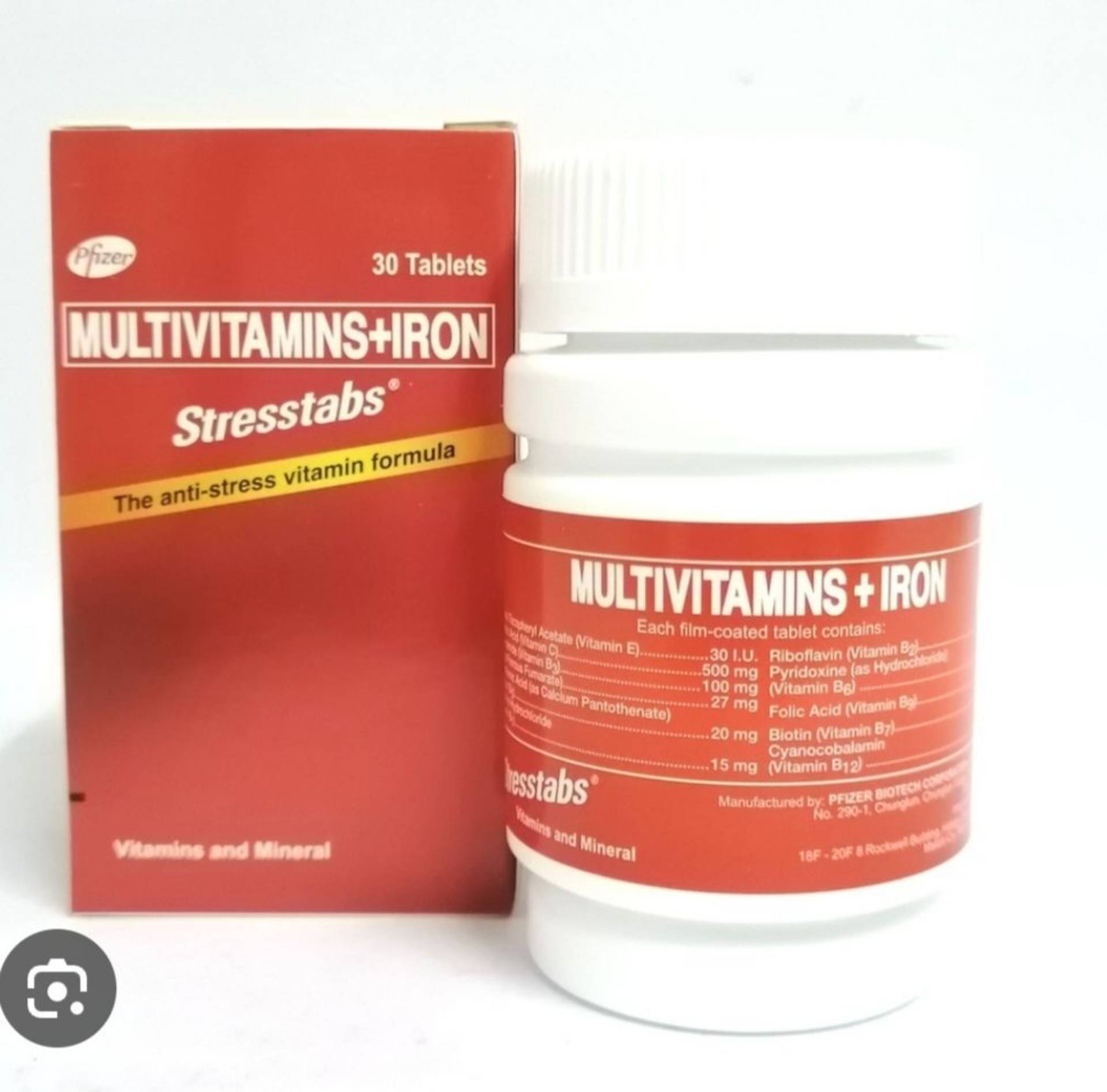 Stresstabs Multivitamins + Iron_0