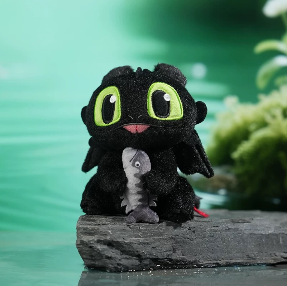 Toothless Keychain Plushie