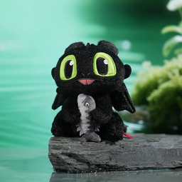 Toothless Keychain Plushie