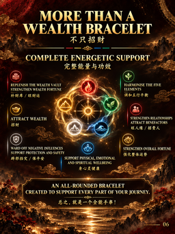2027 CNY LIMITED EDITION - FIVE ELEMENT GENERATIVE ENERGY BRACELET