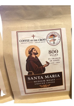 St Francis 800 Years  Special Bag - Santa Maria Medium Roast Grounds - 250gms