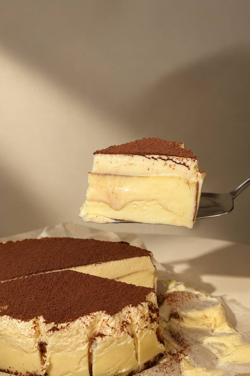 Tiramisu Basque Cheesecake