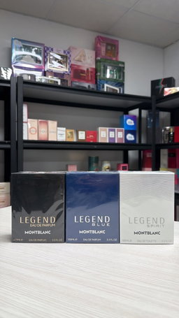 mont blanc legend.  edp - blue - spirit 