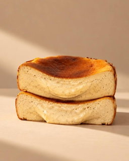 Earl Grey Basque Cheesecake