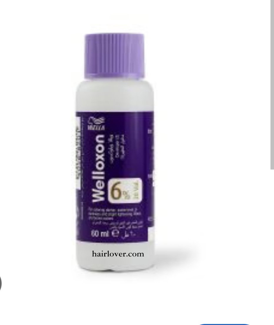 Wella oxidant 20vol 60ml 