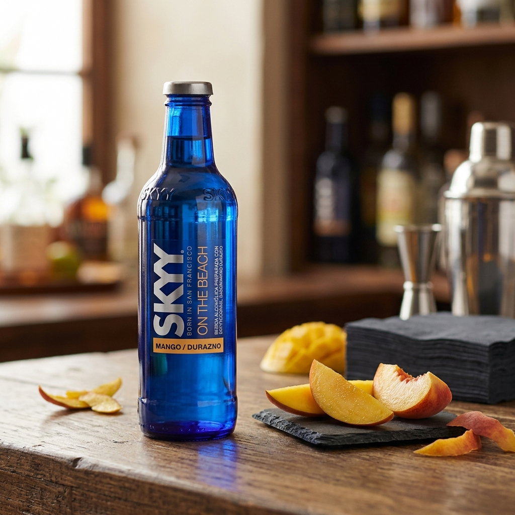 SKYY SABOR MANGO/DURAZNO 275 ML
