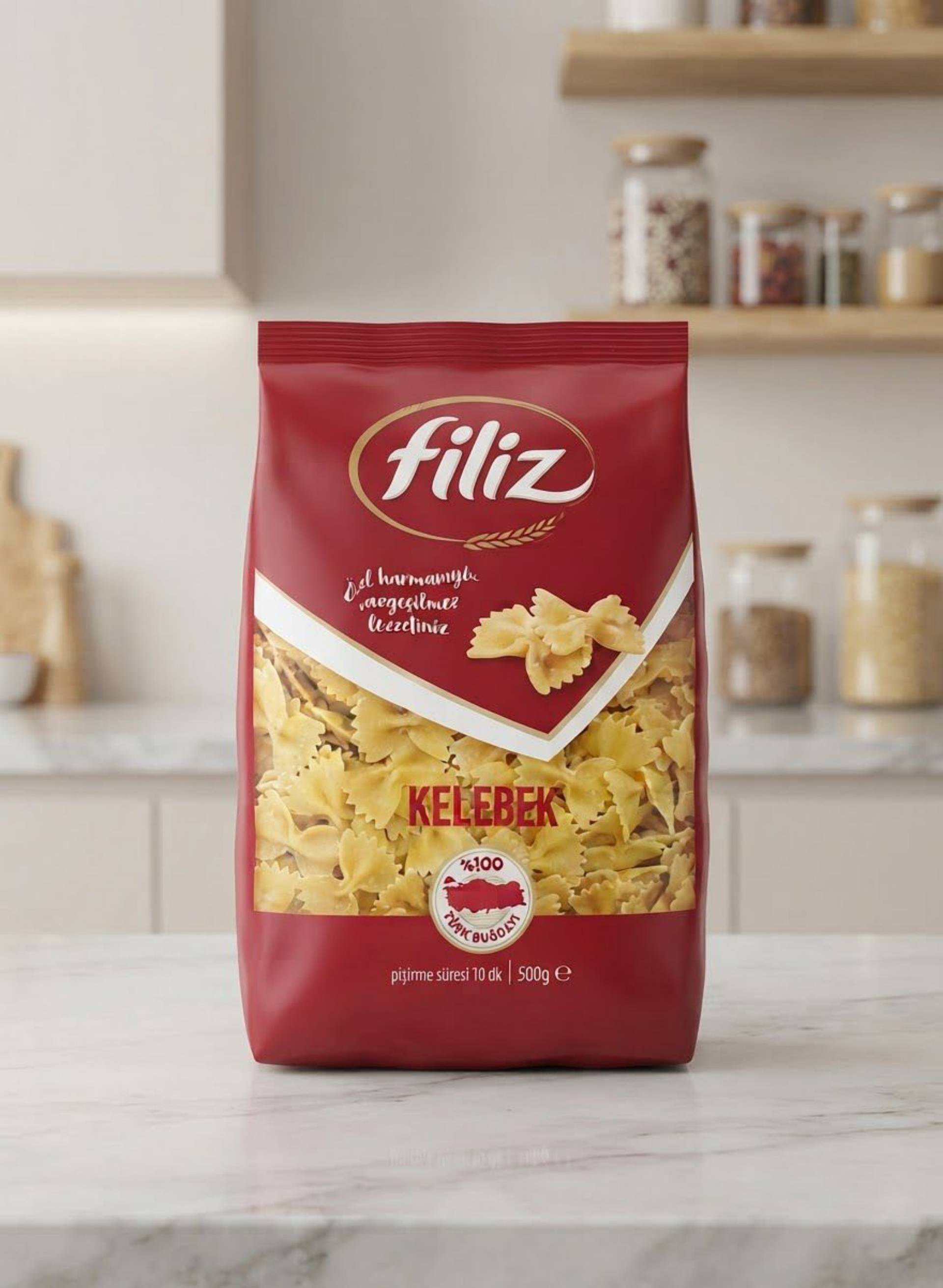 Filiz Kelebek Makarna 500g (معكرونة فراشة فيليز)_0