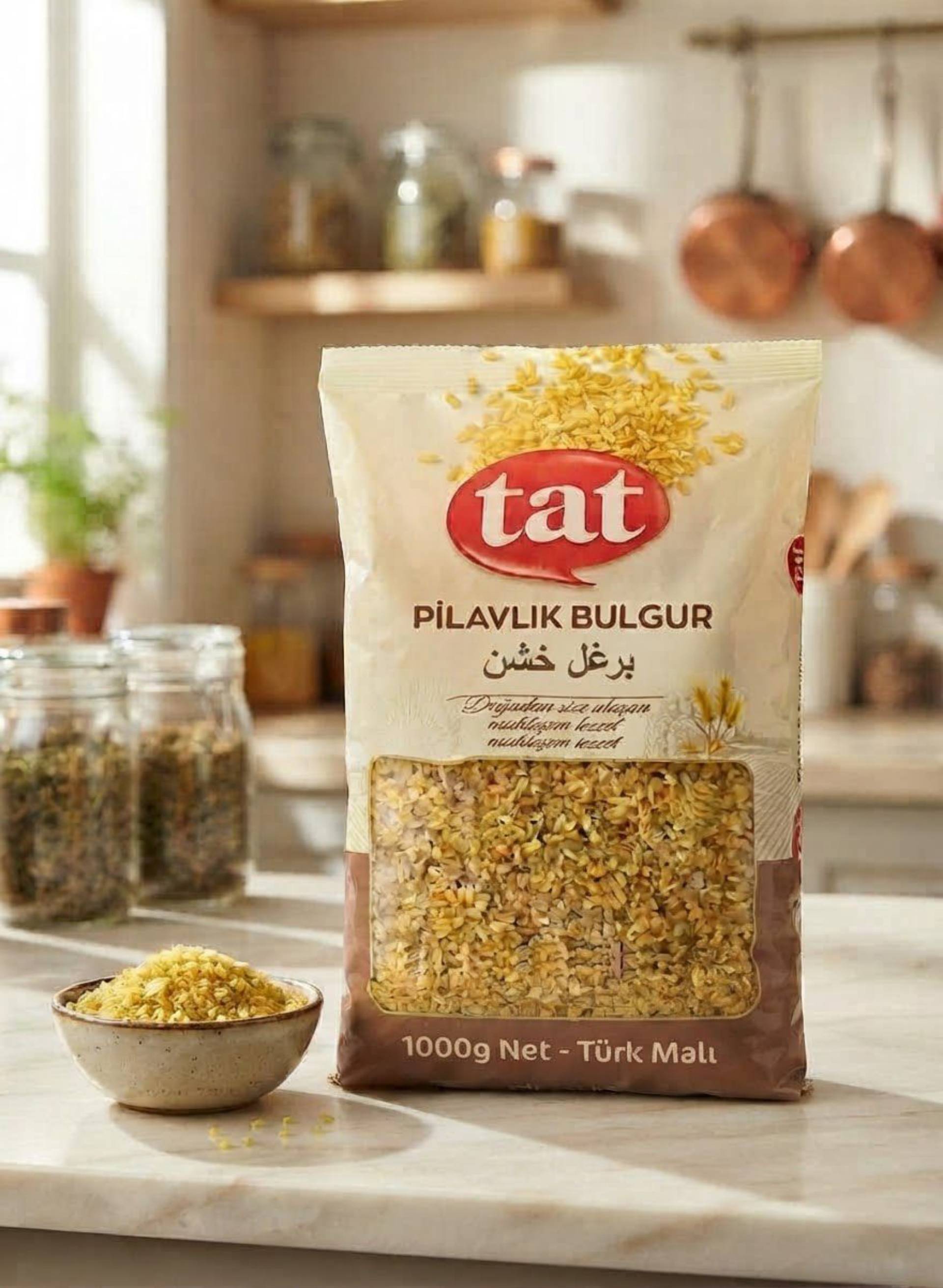 PİLAVLIK BULGUR 1KG — برغل خشن_0