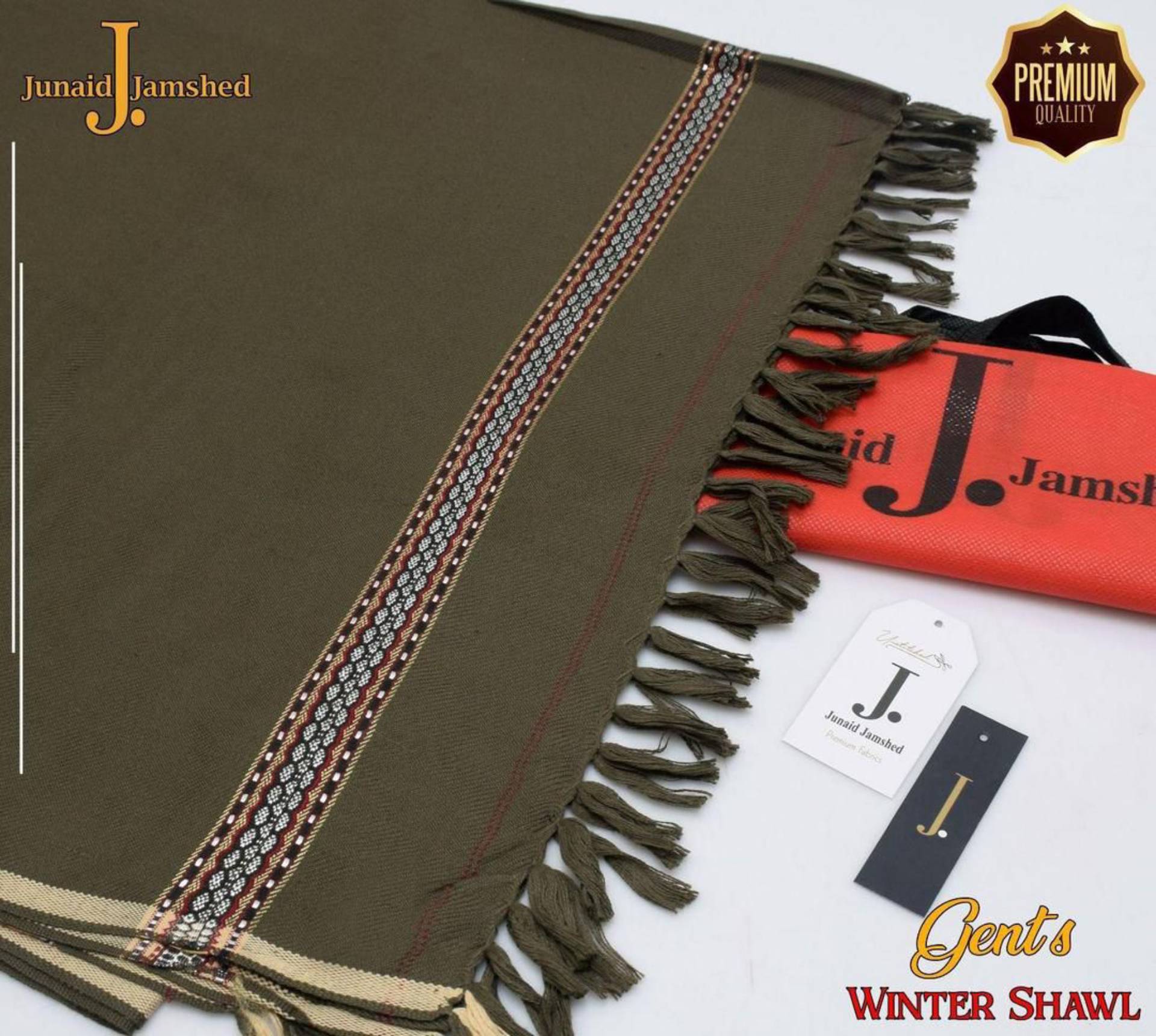 Green Wool Embroidered Shawl for Women Winter Wear_0