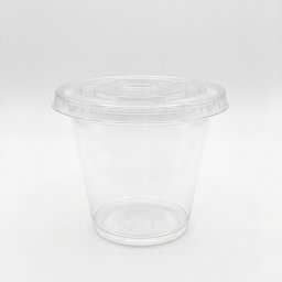VASO 9 OZ TAPA PLANA PET