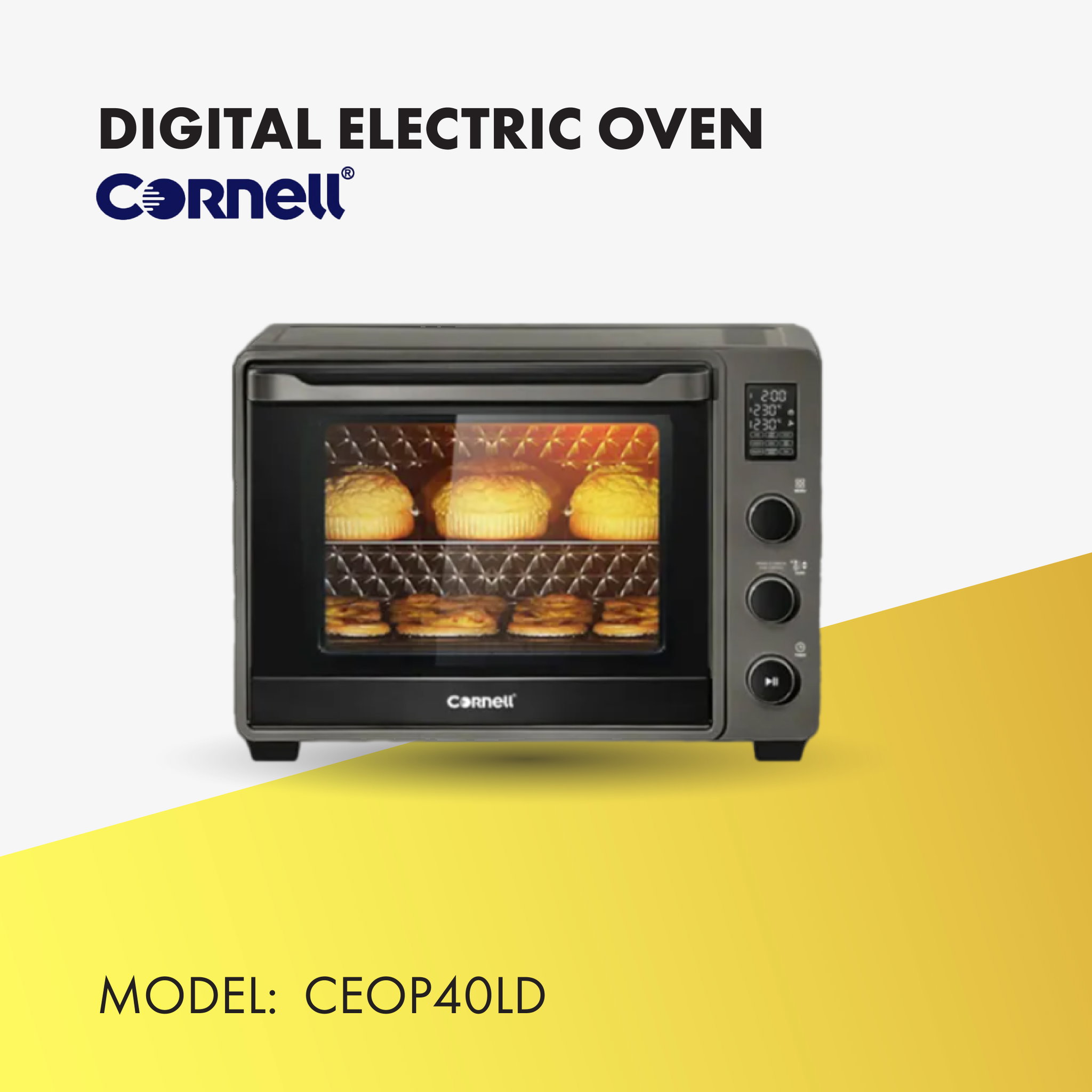 Cornell digital oven CEOP40LD_0