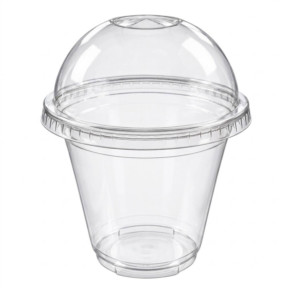 VASO 9 OZ TAPA DOMO PET_0