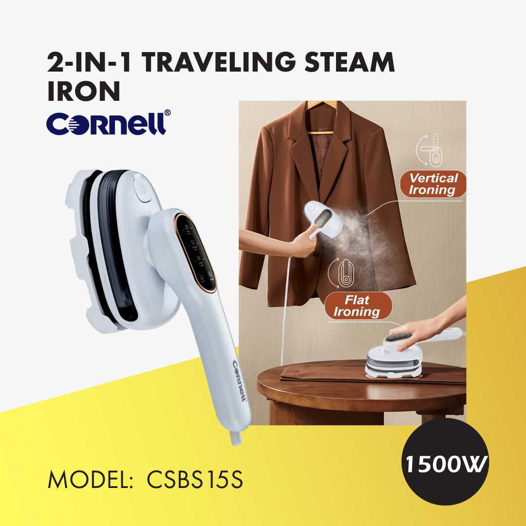CORNELL STEAM BRUSH IRON CSB15S