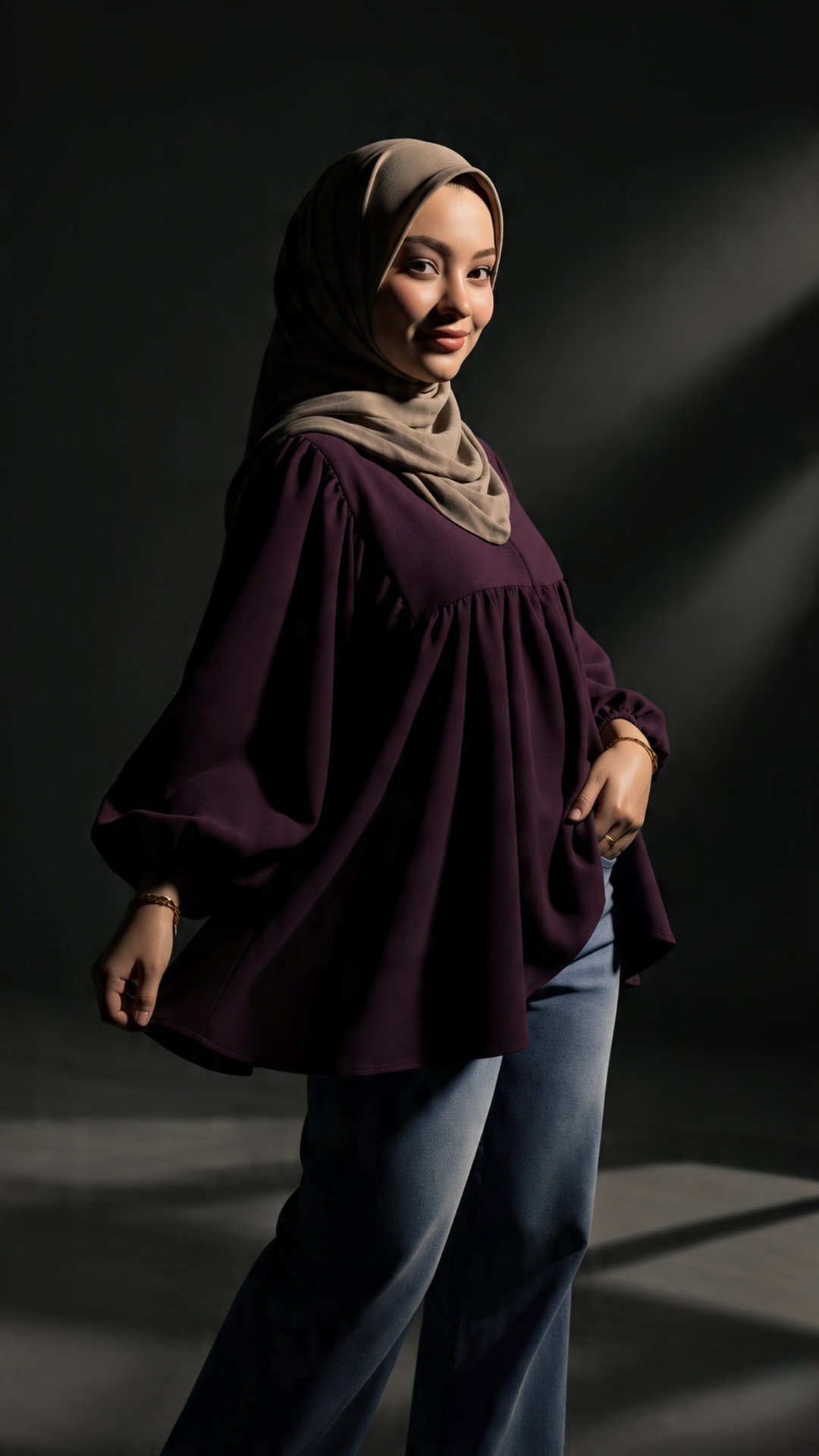🤎 Bella Puff Top