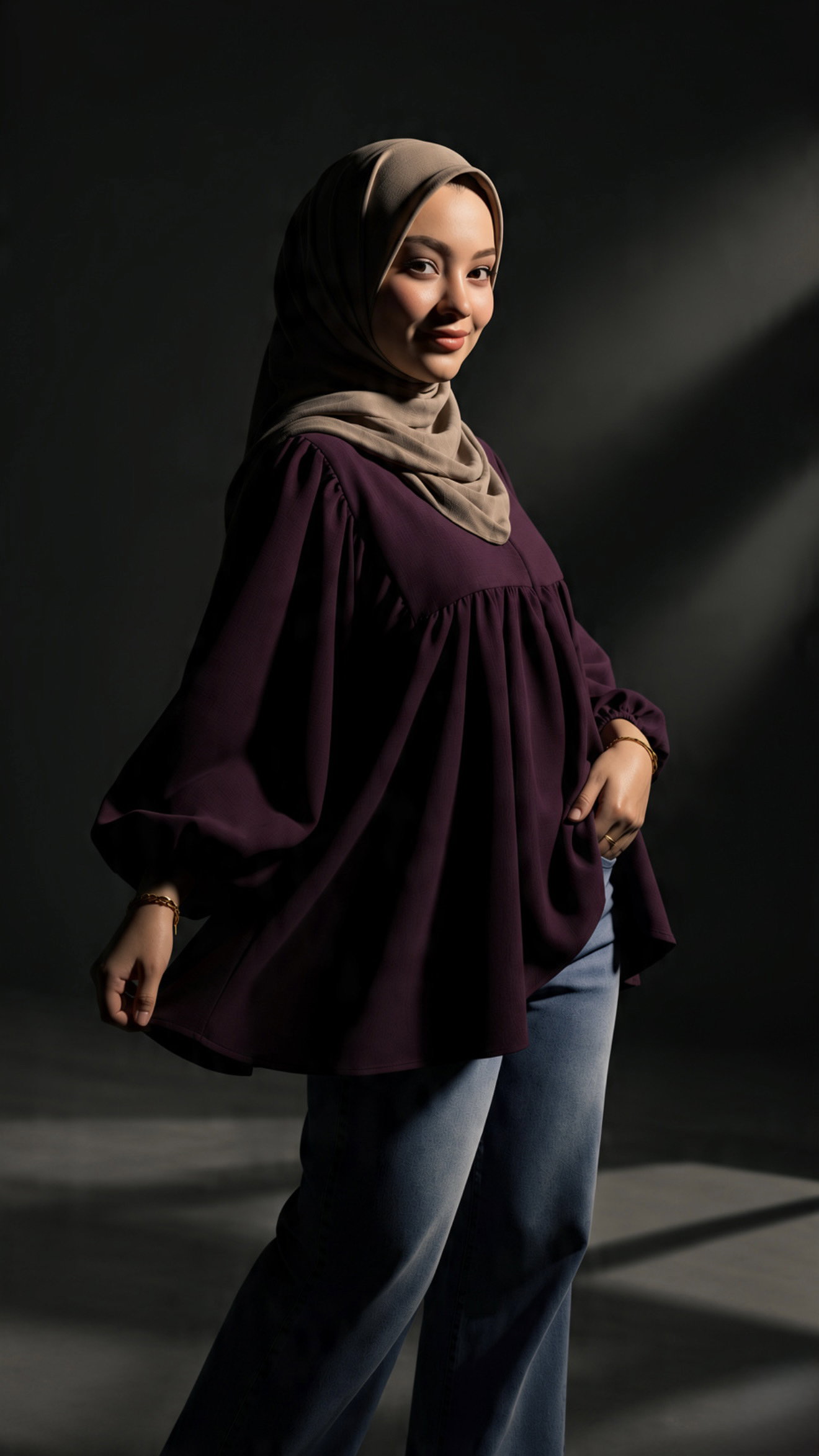 🤎 Bella Puff Top_0