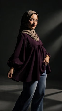 🤎 Bella Puff Top
