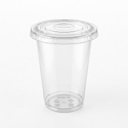 VASO 10 OZ TAPA PLANA PET