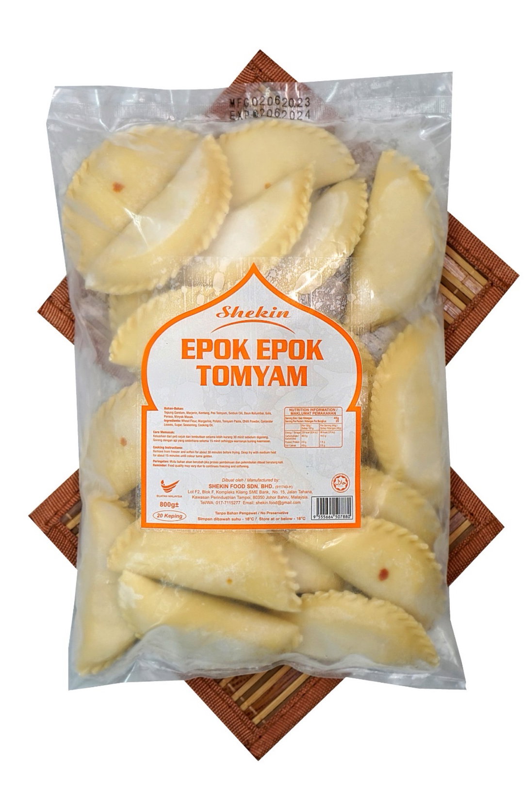 Epok-epok Tomyam 20pcs