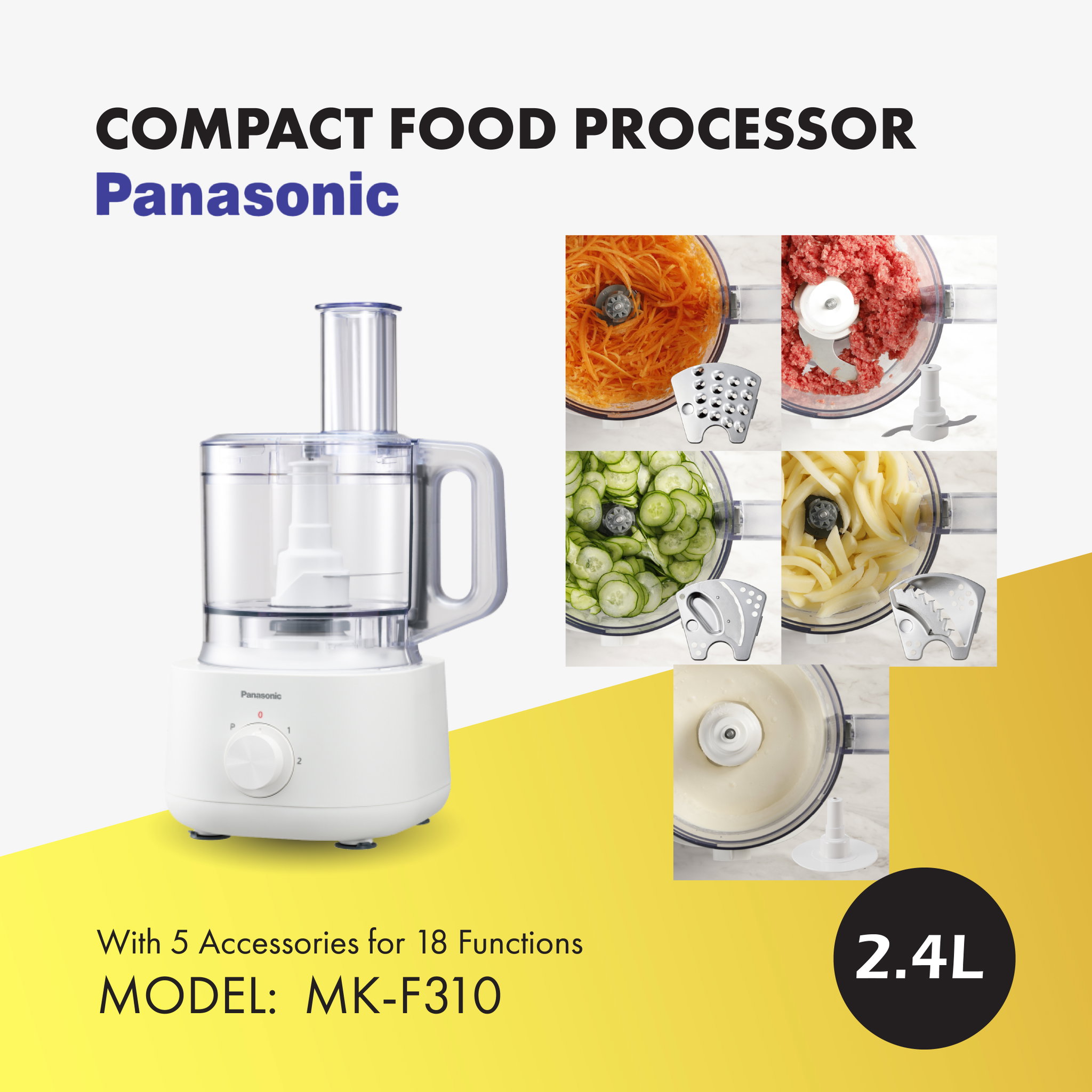 PANASONIC FOOD PROCESSOR 2.4L MK-F310_0