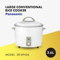 PANASONIC CONVENTIONAL RICE COOKER 3.6L SR-WN36