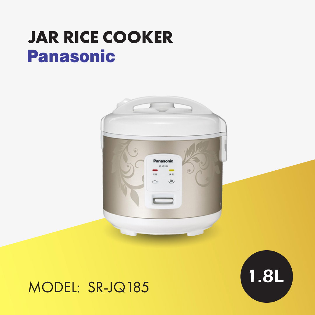PANASONIC RICE COOKER 1.8L SR-JQ185