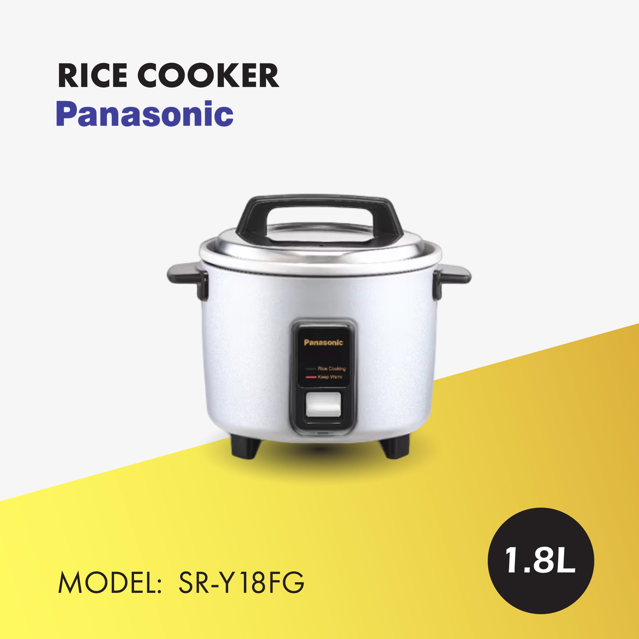 PANASONIC RICE COOKER 1.8L SR-Y18FG_0