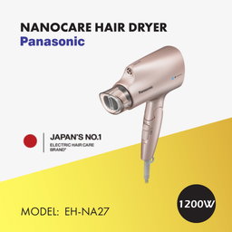 PANASONIC COMPACT TRAVEL HAIRDRYER 14OOW EH-NA27