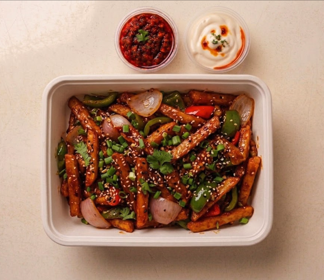 Honey Chilli Potato