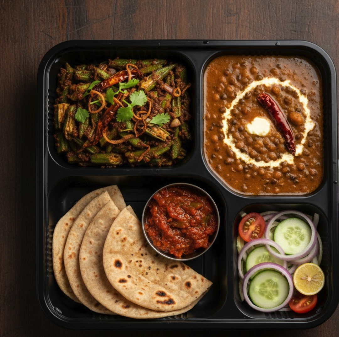 Bhindi Masala Thali 
