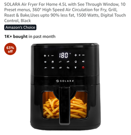SOLARA Air Fryer 4.5L
