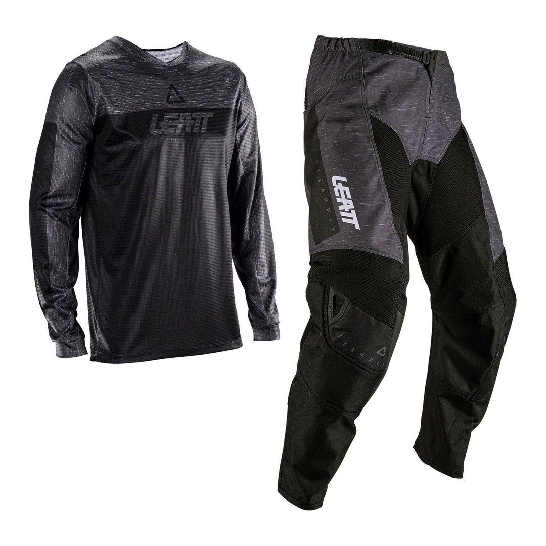 Leatt Ride Kit Moto 3.5 V26 Stealth Black/Grey