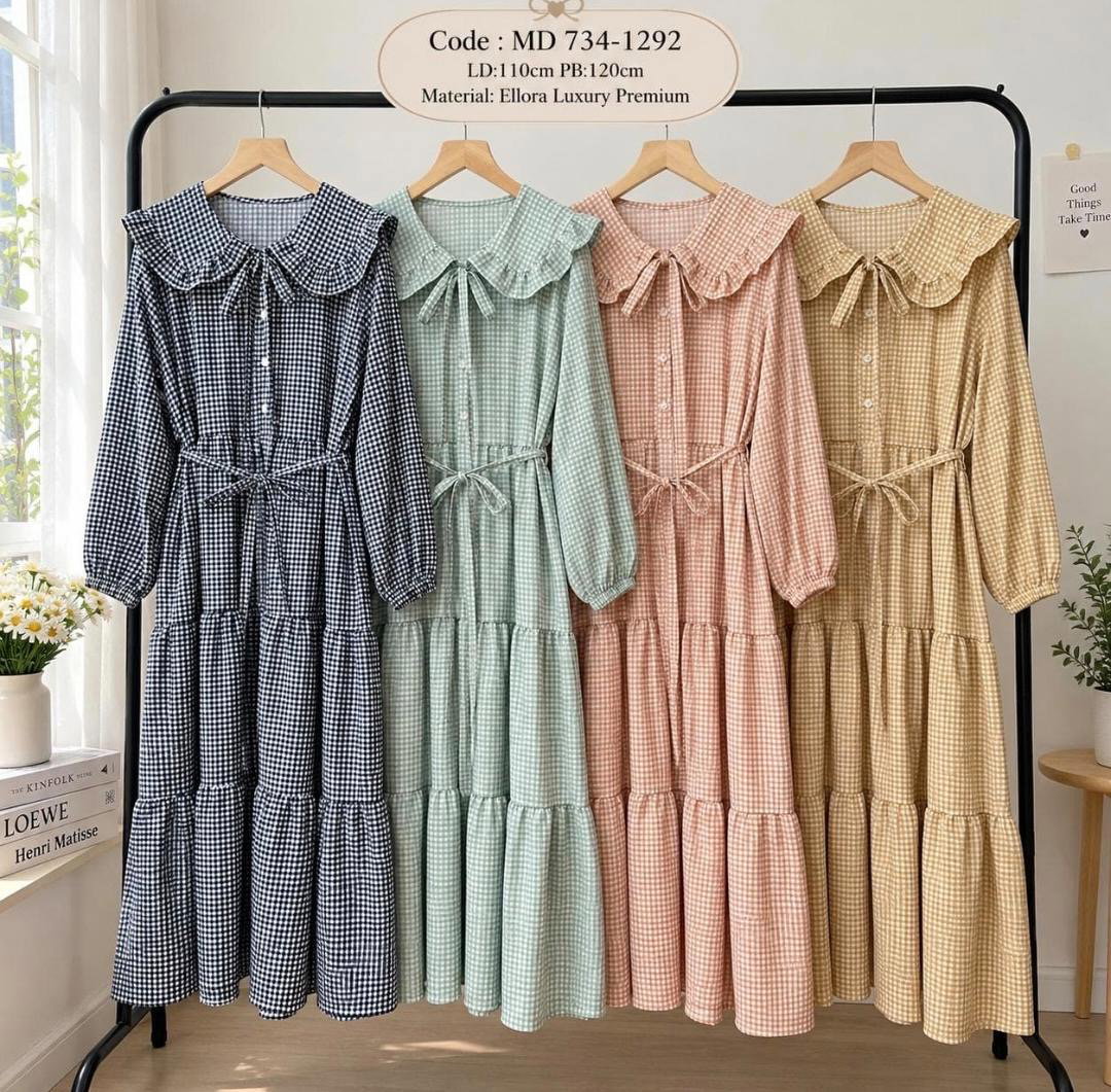 🎀 Little Mary Midi Dress_0
