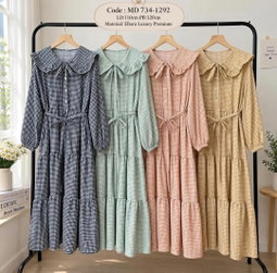 🎀 Little Mary Midi Dress