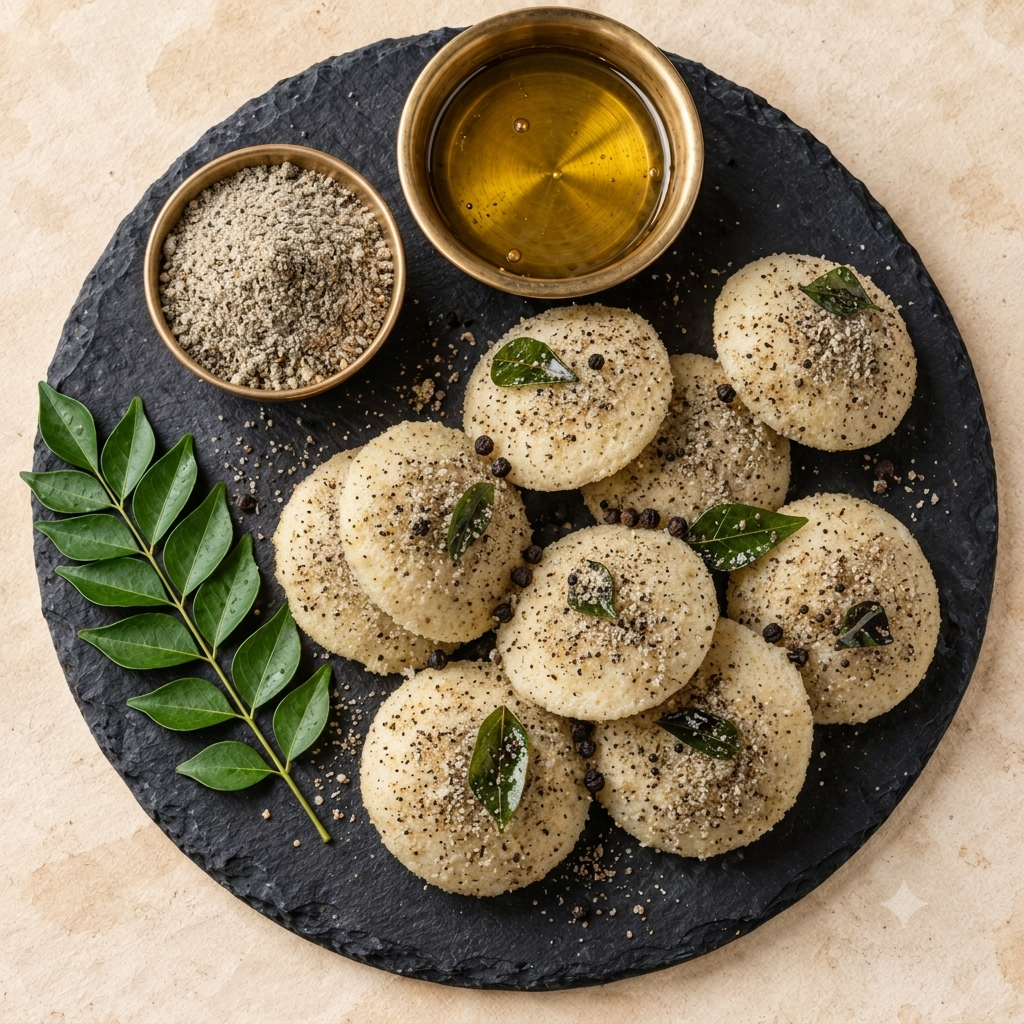 Pepper Podi Idlis_0