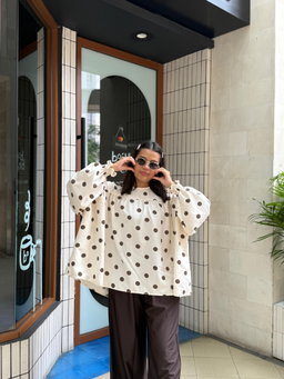 🎀 Sixties Dottie Top