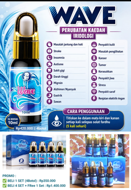 SET WAVE 4botol